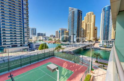 Apartment - 1 - 1 for sale in The Waves Tower A - The Waves - Dubai Marina - Dubai