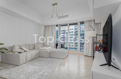 Apartment - 1 Bedroom - 1 Bathroom for sale in The Waves Tower A - The Waves - Dubai Marina - Dubai