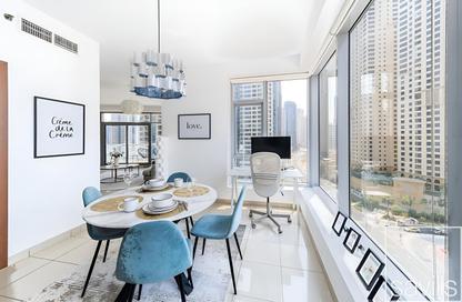 Apartment - 1 Bedroom - 1 Bathroom for rent in Blakely Tower - Park Island - Dubai Marina - Dubai