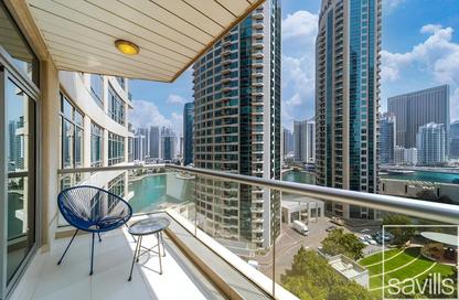 Apartment - 1 Bedroom - 1 Bathroom for rent in Blakely Tower - Park Island - Dubai Marina - Dubai
