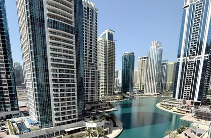 شقة - غرفة نوم - 1 حمام للايجار في برج أيكون 1 - (JLT) مجمع M - أبراج بحيرات الجميرا - دبي