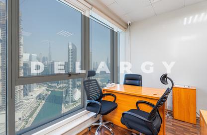 Office Space - Studio for rent in Churchill Executive Tower - Churchill Towers - Business Bay - Dubai