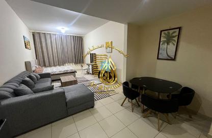 Apartment - Studio - 1 Bathroom for rent in Ajman One Towers - Al Sawan - Ajman