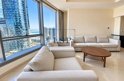 Apartment - 1 - 2 for rent in Sun Tower - Shams Abu Dhabi - Al Reem Island - Abu Dhabi