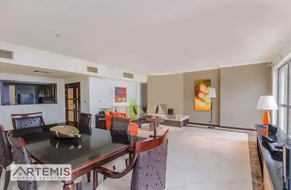 بنتهاوس - غرفة نوم - 2 حمامات للايجار في مرجان 4 - مرجان - جميرا بيتش ريزيدنس - دبي