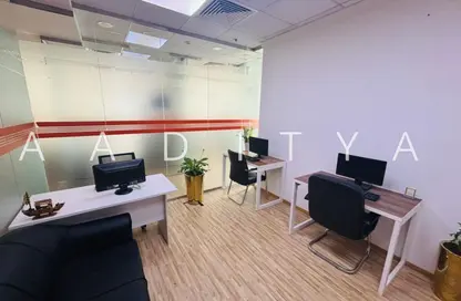 Office Space - Studio - 1 Bathroom for rent in Business Atrium Building - Oud Metha - Bur Dubai - Dubai