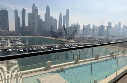 شقة - 2 غرف نوم - 2 حمامات للايجار في برج Marina Vista 2 - مارينا فيستا - إعمار بيتشفرونت - دبي هاربور - دبي
