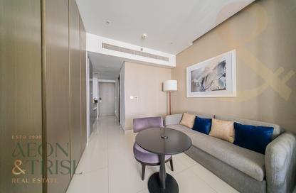Apartment - Studio - 1 for rent in Damac Maison Prive B - Damac Maison Prive - Business Bay - Dubai