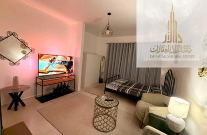 Apartment - Studio - 1 Bathroom for rent in Corniche Tower - Ajman Corniche Road - Ajman