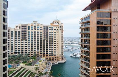 Apartment - 3 Bedrooms - 4 Bathrooms for rent in Sapphire - Tiara Residences - Palm Jumeirah - Dubai