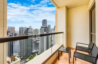 Apartment - 3 Bedrooms - 4 Bathrooms for rent in Shams 1 - Shams - Jumeirah Beach Residence - Dubai