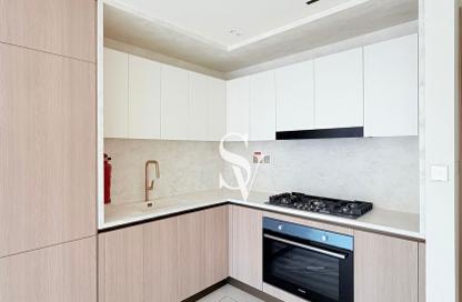 Apartment - 2 - 2 for rent in Binghatti Pinnacle - Dubai Healthcare City 2 - Al Jaddaf - Dubai