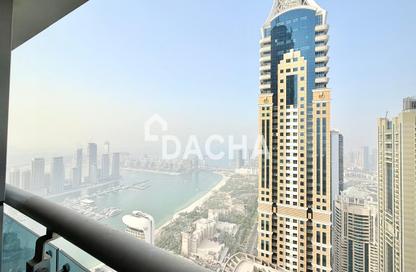 Apartment - 1 Bedroom - 2 Bathrooms for rent in Princess Tower - Dubai Marina - Dubai