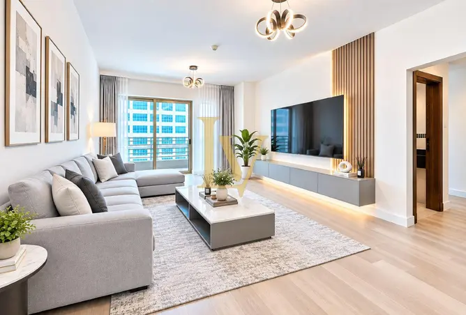 Sale in Icon Tower 1: Upgraded 2BR + Maid | Vacant | Lake View ...