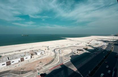 Apartment - 3 Bedrooms - 3 Bathrooms for rent in Corniche Tower - Ajman Corniche Road - Ajman
