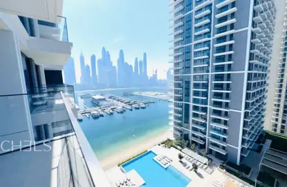 شقة - 2 غرف نوم - 2 حمامات للايجار في برج قصر الشاطئ 2 - قصر الشاطئ - إعمار بيتشفرونت - دبي هاربور - دبي