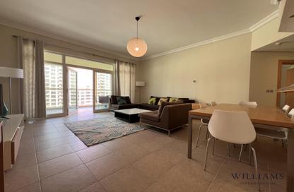 Apartment - 2 - 3 for rent in Al Das - Shoreline Apartments - Palm Jumeirah - Dubai