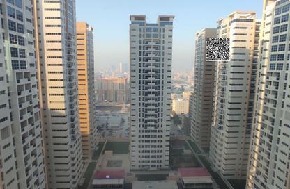 Apartment - 2 Bedrooms - 3 Bathrooms for rent in Ajman One Towers - Al Sawan - Ajman