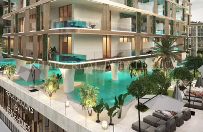 Apartment - Studio for sale in Peace Lagoons II by Peace Homes - Dubai Land Residence Complex - Dubai Land - Dubai