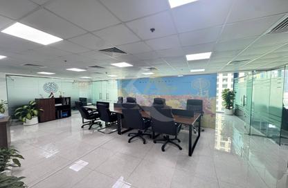Office Space - Studio - 1 Bathroom for rent in The Binary Tower - Business Bay - Dubai