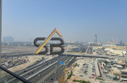 Apartment - 2 - 2 for rent in Binghatti Pinnacle - Dubai Healthcare City 2 - Al Jaddaf - Dubai