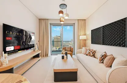 شقة - 2 غرف نوم - 3 حمامات للايجار في برج فيدا دبي مول 2 - فيدا ريزيدنس دبي مول - وسط مدينة دبي - دبي