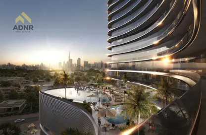 Apartment - 1 Bedroom - 2 Bathrooms for sale in Binghatti Skyflame - Majan - Dubai Land - Dubai