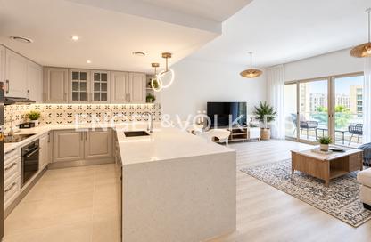 Apartment - 1 - 1 for sale in Al Dhafra 4 - Al Dhafra - Greens - Dubai