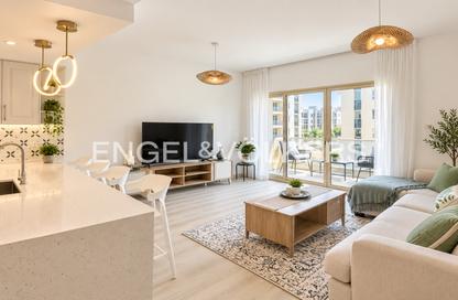 Apartment - 1 - 1 for sale in Al Dhafra 4 - Al Dhafra - Greens - Dubai