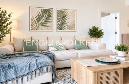 Apartment - 1 - 1 for sale in Al Dhafra 4 - Al Dhafra - Greens - Dubai