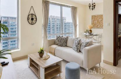 Apartment - 1 Bedroom - 1 Bathroom for rent in Burj Views C - Burj Views - Downtown Dubai - Dubai