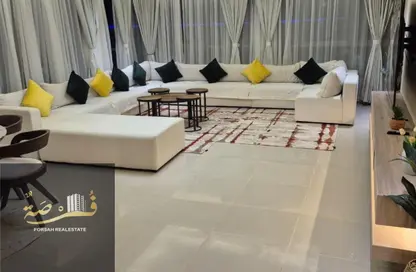 Apartment - 2 Bedrooms - 3 Bathrooms for rent in Ajman Corniche Residences - Ajman Corniche Road - Ajman