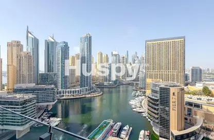 Apartment - 3 Bedrooms - 4 Bathrooms for sale in Silverene Tower A - Silverene - Dubai Marina - Dubai
