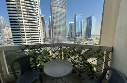 شقة - غرفة نوم - 1 حمام للايجار في بوابة دبي الجديدة 1 - (JLT) مجمع Q - أبراج بحيرات الجميرا - دبي