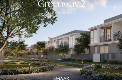Townhouse - 3 Bedrooms - 4 Bathrooms for sale in Greenway 2 - EMAAR South - Dubai South (Dubai World Central) - Dubai