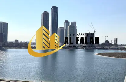 Apartment - 2 Bedrooms - 3 Bathrooms for rent in Beach Tower 1 - Al Khan Lagoon - Al Khan - Sharjah