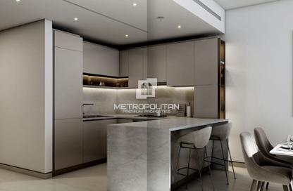 Apartment - 1 - 2 for sale in 340 Riverside Crescent - Sobha Hartland II - Bukadra - Dubai