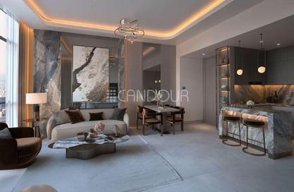 Apartment - 1 Bedroom - 2 Bathrooms for sale in Coral by Vision - Jumeirah Garden City - Al Satwa - Dubai