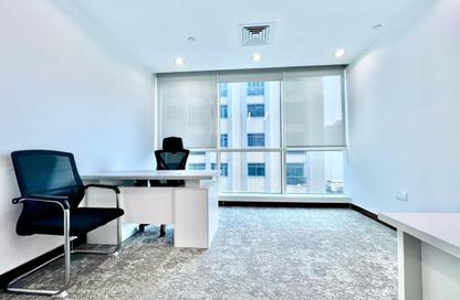 Office Space - 1 Bedroom - 4 Bathrooms for rent in Hamdan Street - Abu Dhabi