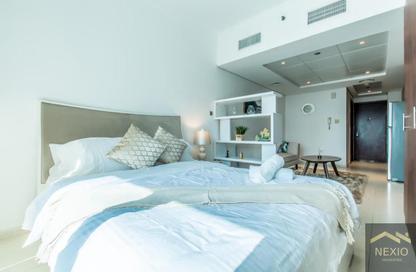 Apartment - Studio - 1 Bathroom for rent in Lake View Tower - JLT Cluster B - Jumeirah Lake Towers - Dubai