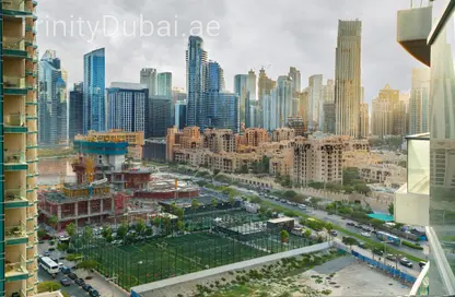 Apartment - 1 Bedroom - 2 Bathrooms for rent in Burj Views C - Burj Views - Downtown Dubai - Dubai