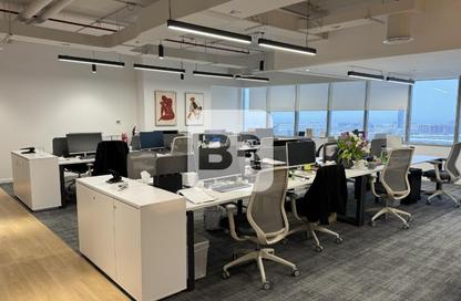 Office Space - Studio - 1 Bathroom for rent in Al Salam Tower - Dubai Media City - Dubai