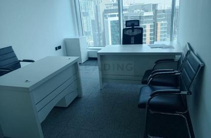 Business Centre - Studio - 2 Bathrooms for rent in The Prime Tower - Business Bay - Dubai