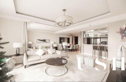 Apartment - 3 - 4 for rent in The Address Residence Fountain Views 1 - The Address Residence Fountain Views - Downtown Dubai - Dubai