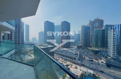 شقة - غرفة نوم - 1 حمام للايجار في بنينسولا ثري - بنينسولا - الخليج التجاري - دبي