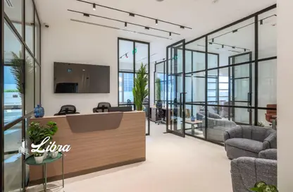 مكتب - استوديو - 1 حمام للايجار في البرج الفضي - الخليج التجاري - دبي