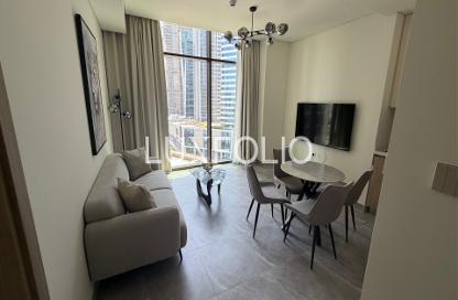 Apartment - 1 - 1 for rent in Peninsula Two - Peninsula - Business Bay - Dubai