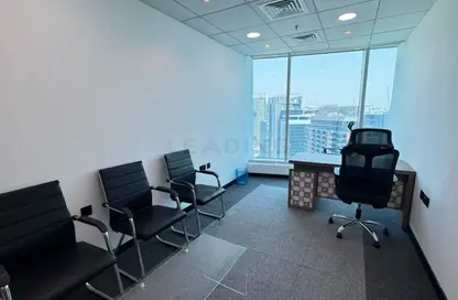 Business Centre - Studio - 4 Bathrooms for rent in The Prime Tower - Business Bay - Dubai