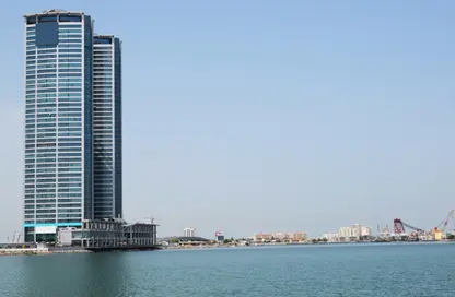 مكتب - غرفة نوم - 3 حمامات للبيع في برج جلفار التجاري - ابراج جلفار - النخيل - رأس الخيمة