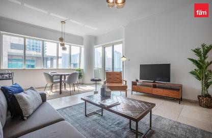 Apartment - 1 - 2 for rent in Al Majara 1 - Al Majara Towers - Dubai Marina - Dubai
